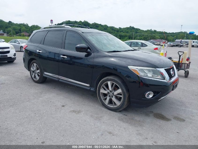 2013 Nissan Pathfinder Platinum VIN: 5N1AR2MM4DC627612 Lot: 39557544