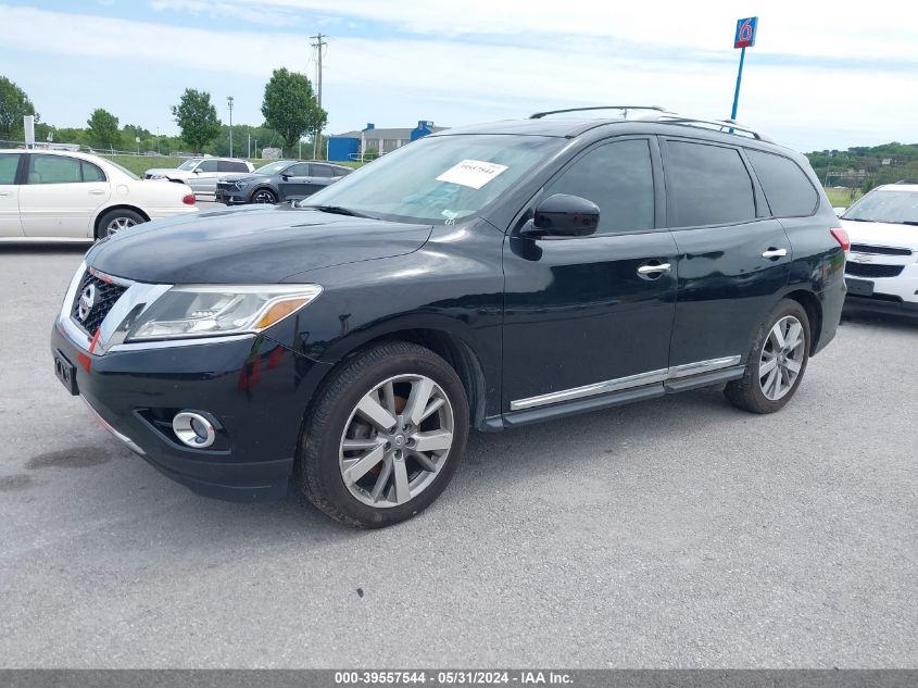 2013 Nissan Pathfinder Platinum VIN: 5N1AR2MM4DC627612 Lot: 39557544