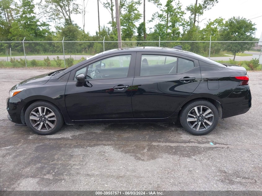 2021 Nissan Versa Sv Xtronic Cvt VIN: 3N1CN8EV4ML850419 Lot: 39557571