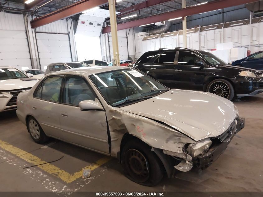 2001 Toyota Corolla Le VIN: 1NXBR12E81Z513824 Lot: 39557593