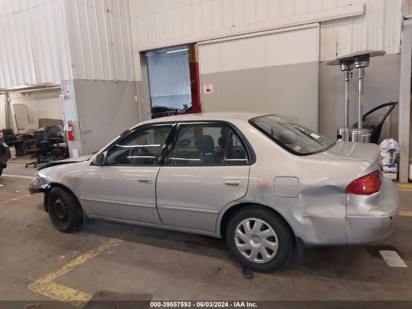 2001 Toyota Corolla Le VIN: 1NXBR12E81Z513824 Lot: 39557593