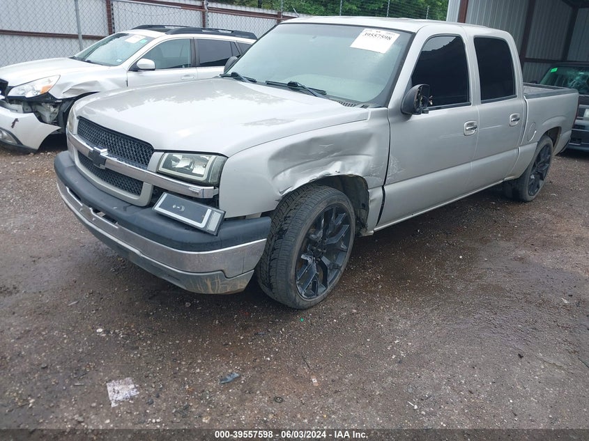 2005 Chevrolet Silverado 1500 Ls VIN: 2GCEC13T551374124 Lot: 39557598