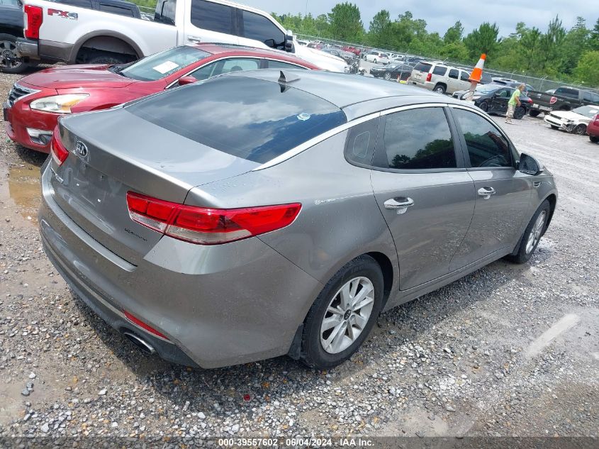 2016 Kia Optima Lx VIN: 5XXGT4L36GG083123 Lot: 39557602