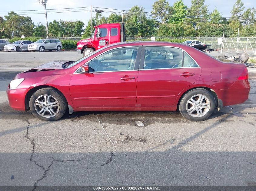 2006 Honda Accord 2.4 Ex VIN: 1HGCM56756A100201 Lot: 39557627