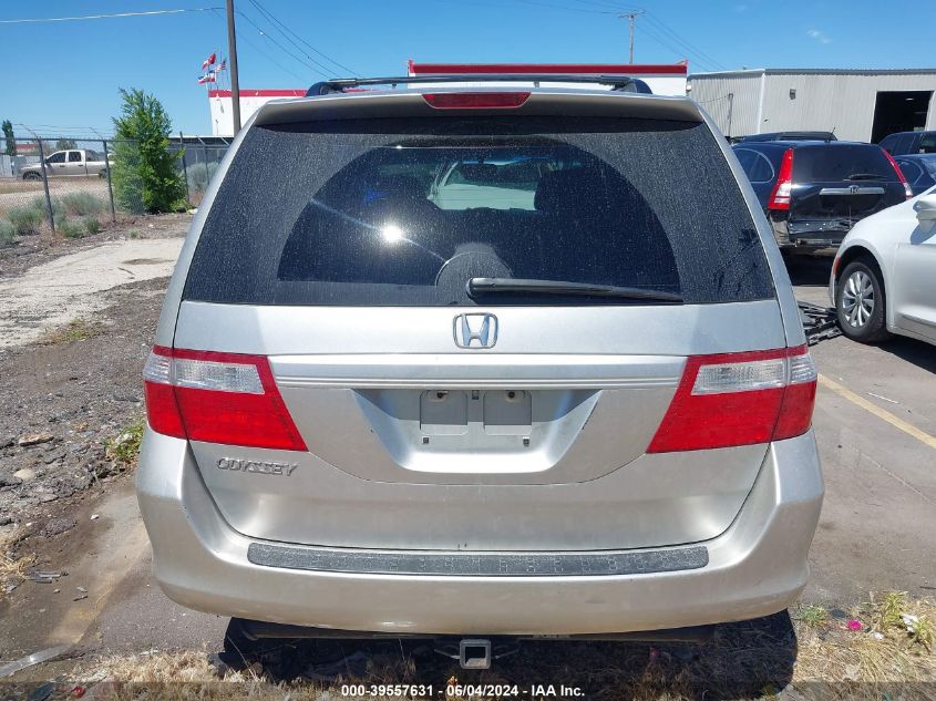 2007 Honda Odyssey Ex-L VIN: 5FNRL38737B101028 Lot: 39557631