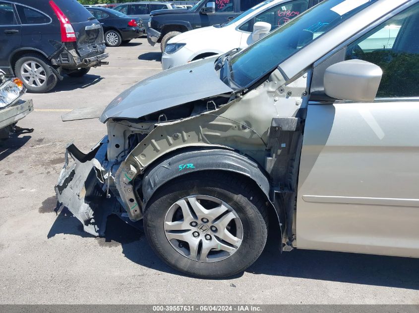 2007 Honda Odyssey Ex-L VIN: 5FNRL38737B101028 Lot: 39557631