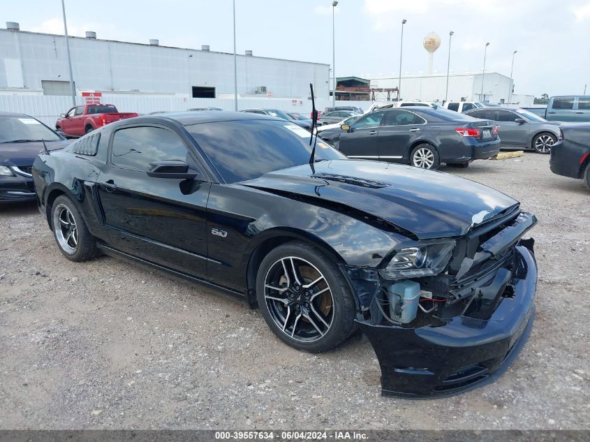 2013 Ford Mustang VIN: 1ZDBT8CF3D5262250 Lot: 39557634