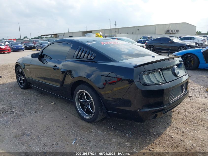 2013 Ford Mustang VIN: 1ZDBT8CF3D5262250 Lot: 39557634