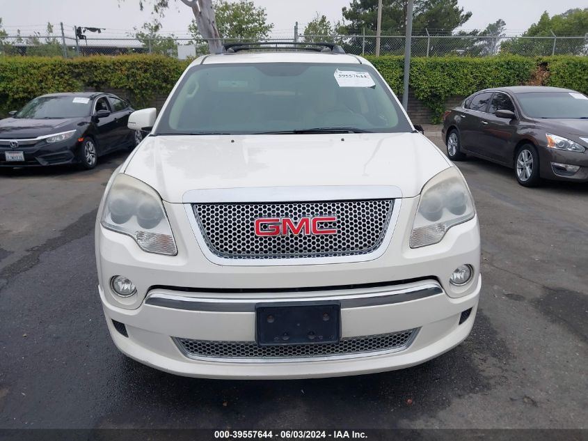 2012 GMC Acadia Denali VIN: 1GKKVTED7CJ157616 Lot: 39557644