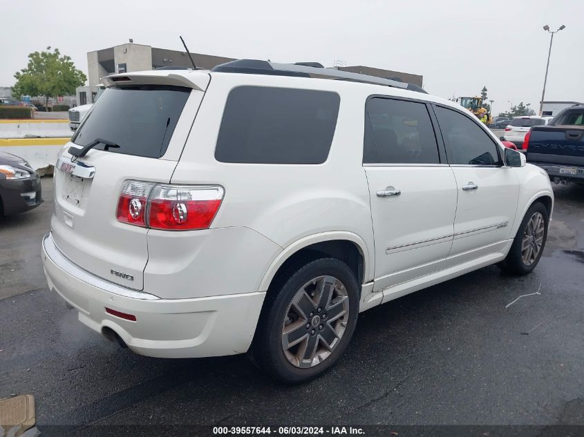 2012 GMC Acadia Denali VIN: 1GKKVTED7CJ157616 Lot: 39557644