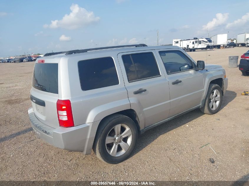 2009 Jeep Patriot Sport VIN: 1J4FT28A39D195196 Lot: 39557646