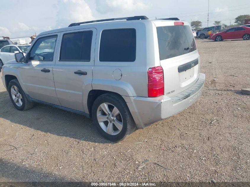 2009 Jeep Patriot Sport VIN: 1J4FT28A39D195196 Lot: 39557646