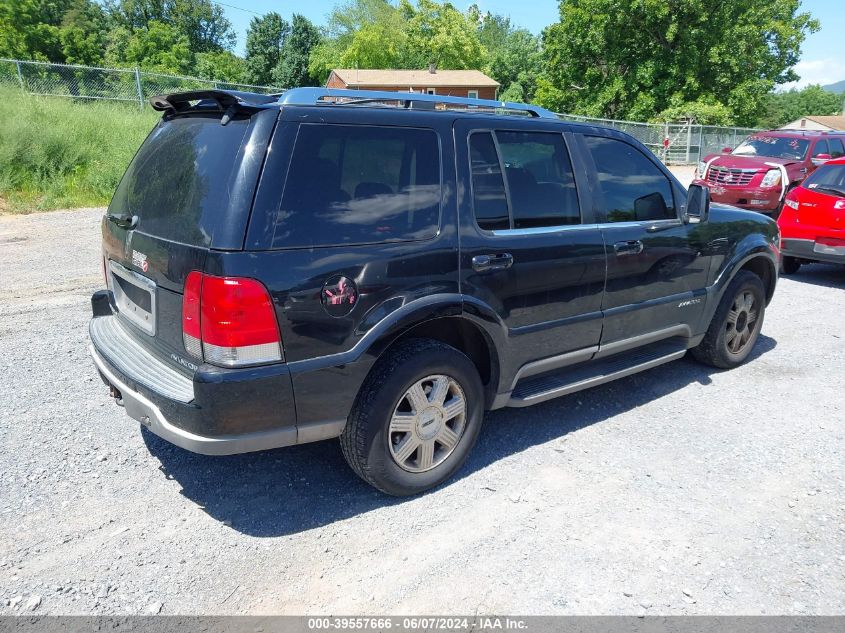 2003 Lincoln Aviator VIN: 5LMEU78H13ZJ11789 Lot: 39557666