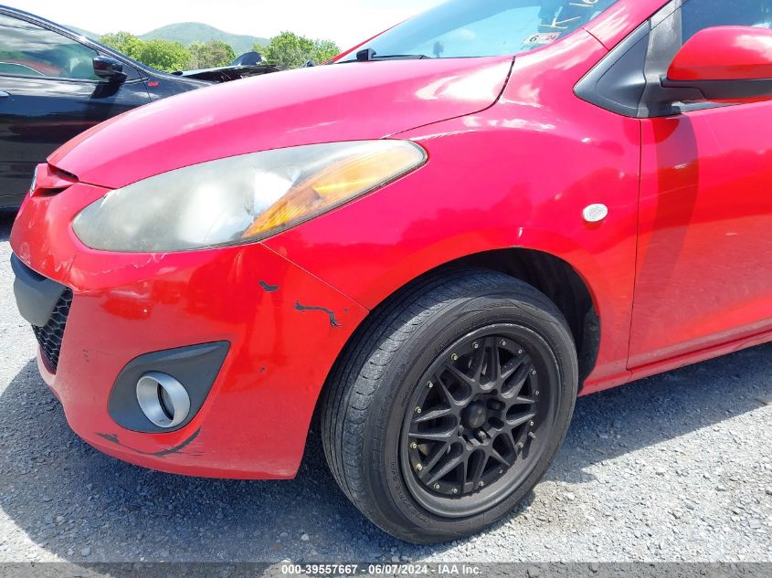 2013 MAZDA MAZDA2 TOURING - JM1DE1LZ4D0164196