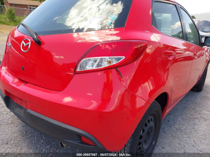 2013 MAZDA MAZDA2 TOURING - JM1DE1LZ4D0164196