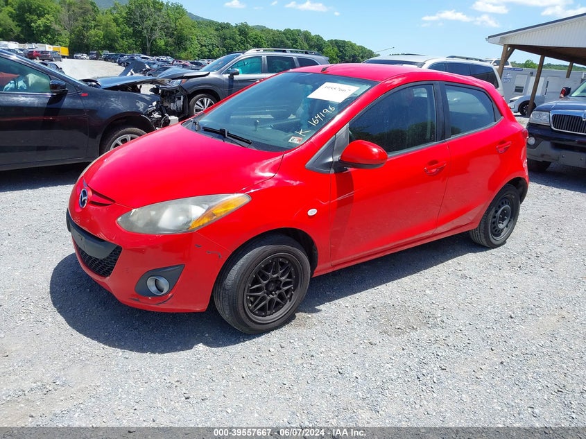 2013 MAZDA MAZDA2 TOURING - JM1DE1LZ4D0164196