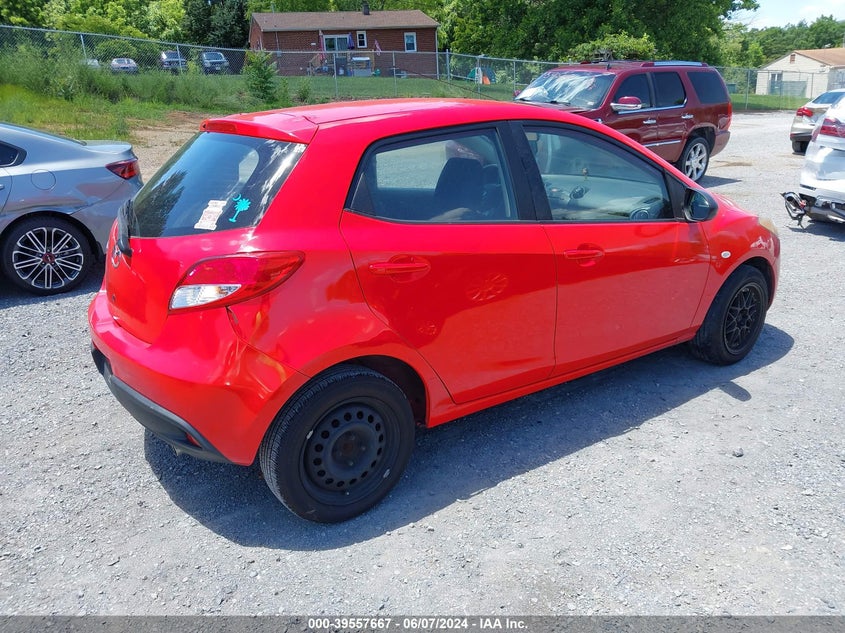 2013 MAZDA MAZDA2 TOURING - JM1DE1LZ4D0164196