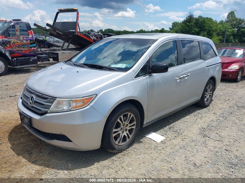 2011 Honda Odyssey Ex-L VIN: 5FNRL5H60BB029796 Lot: 39557672