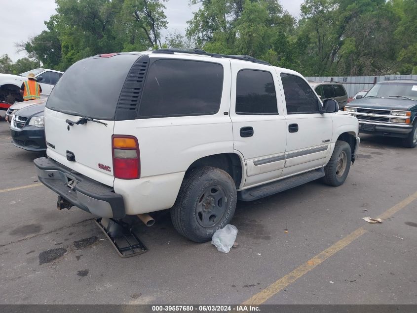 2003 GMC Yukon Slt VIN: 1GKEK13ZX3J117457 Lot: 39557680