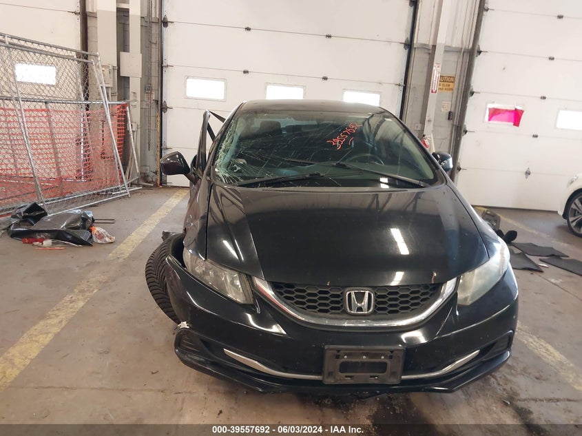 2013 Honda Civic Lx VIN: 19XFB2F52DE293836 Lot: 39557692