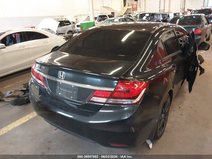 2013 Honda Civic Lx VIN: 19XFB2F52DE293836 Lot: 39557692