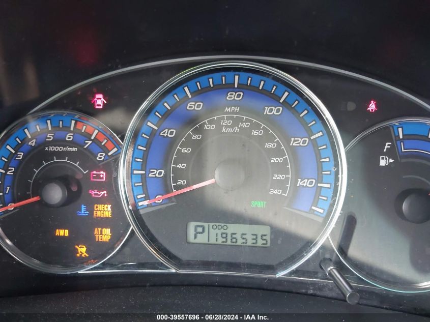 2009 Subaru Forester 2.5X VIN: JF2SH63689H707822 Lot: 39557696