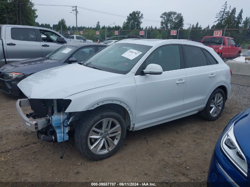 2018 Audi Q3 2.0T Premium/2.0T Sport Premium VIN: WA1HCCFS6JR003142 Lot: 39557707