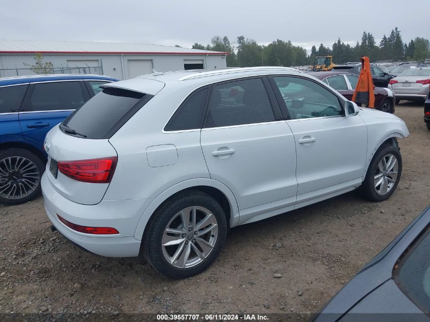 2018 Audi Q3 2.0T Premium/2.0T Sport Premium VIN: WA1HCCFS6JR003142 Lot: 39557707