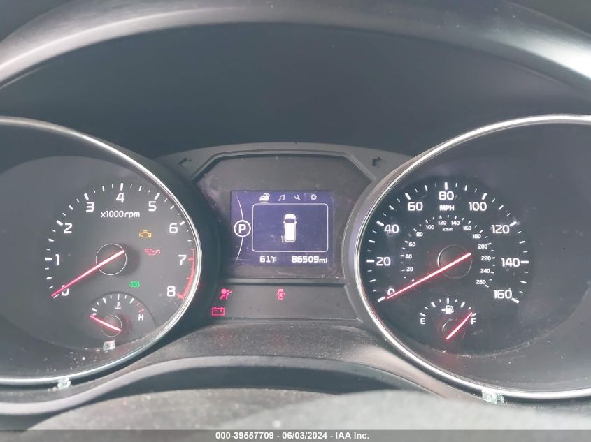 2017 Kia Sedona Lx VIN: KNDMB5C15H6343781 Lot: 39557709