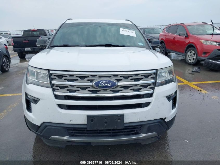 2018 Ford Explorer Xlt VIN: 1FM5K7D86JGA67313 Lot: 39557716