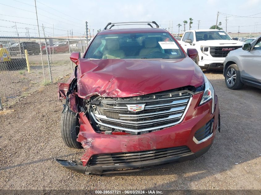 2017 Cadillac Xt5 Standard VIN: 1GYKNARS8HZ210299 Lot: 39557721