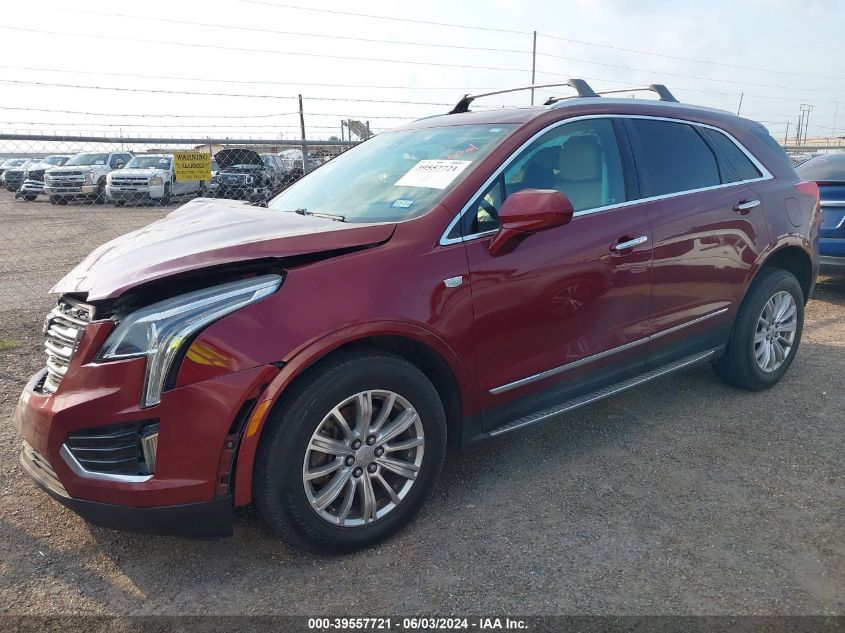 2017 Cadillac Xt5 Standard VIN: 1GYKNARS8HZ210299 Lot: 39557721
