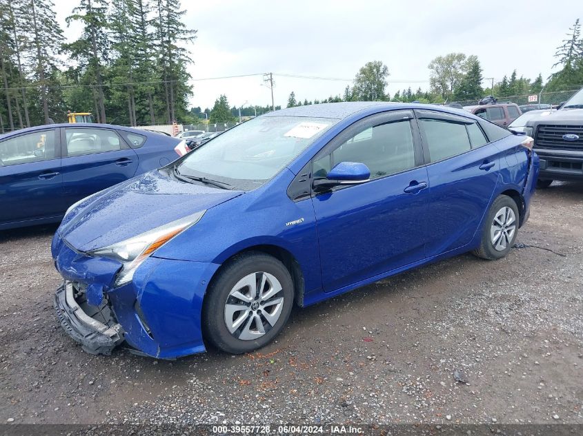 2018 Toyota Prius Two VIN: JTDKBRFU5J3600417 Lot: 39557728