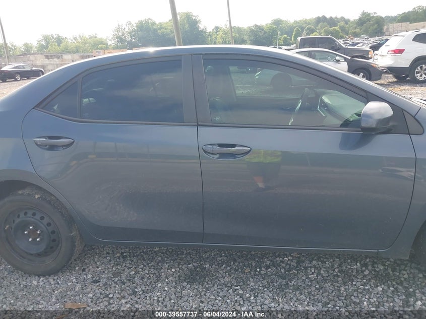 2017 Toyota Corolla Le VIN: 2T1BURHEXHC941054 Lot: 39557737