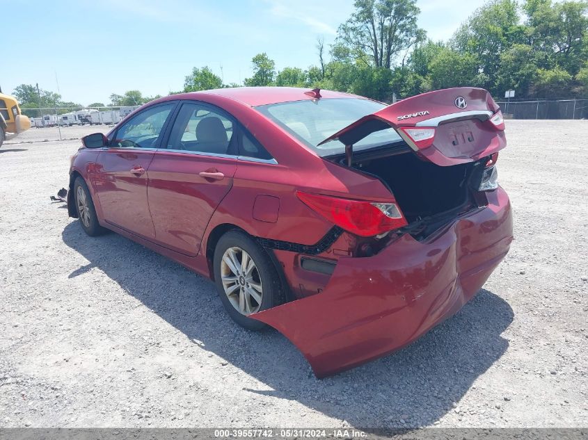 2013 Hyundai Sonata Gls VIN: 5NPEB4AC3DH759119 Lot: 39557742