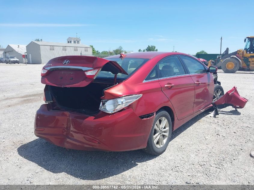 2013 Hyundai Sonata Gls VIN: 5NPEB4AC3DH759119 Lot: 39557742