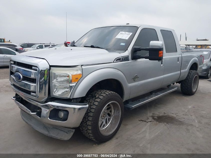 2013 Ford F-250 Lariat VIN: 1FT7W2BT0DEA55444 Lot: 39557753