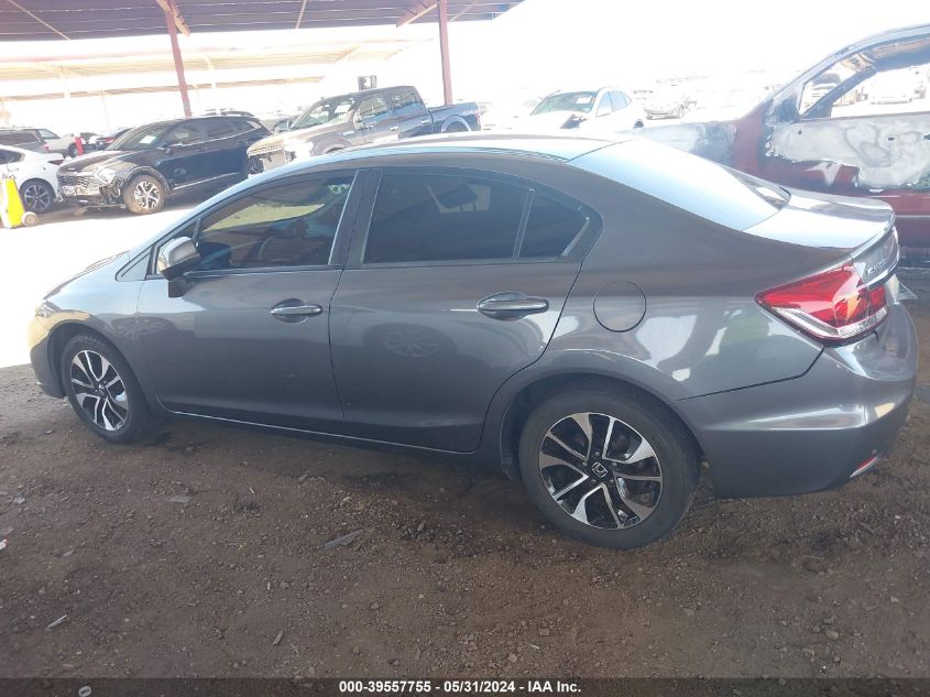 2013 Honda Civic Ex VIN: 19XFB2F85DE211818 Lot: 39557755