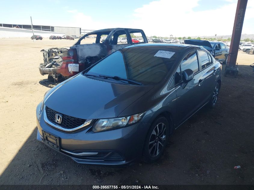 2013 Honda Civic Ex VIN: 19XFB2F85DE211818 Lot: 39557755