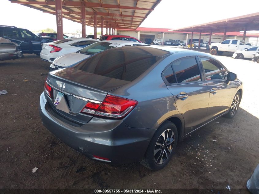 2013 Honda Civic Ex VIN: 19XFB2F85DE211818 Lot: 39557755