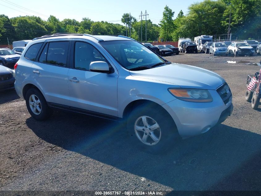 2007 Hyundai Santa Fe Gls VIN: 5NMSG13D57H085582 Lot: 39557767