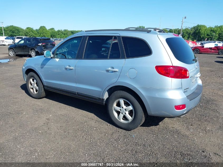 2007 Hyundai Santa Fe Gls VIN: 5NMSG13D57H085582 Lot: 39557767