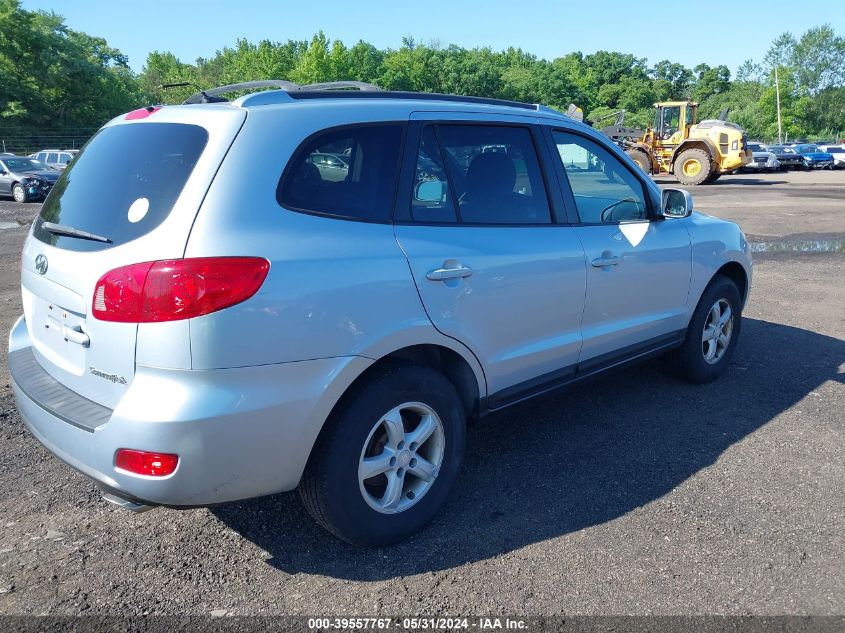 2007 Hyundai Santa Fe Gls VIN: 5NMSG13D57H085582 Lot: 39557767