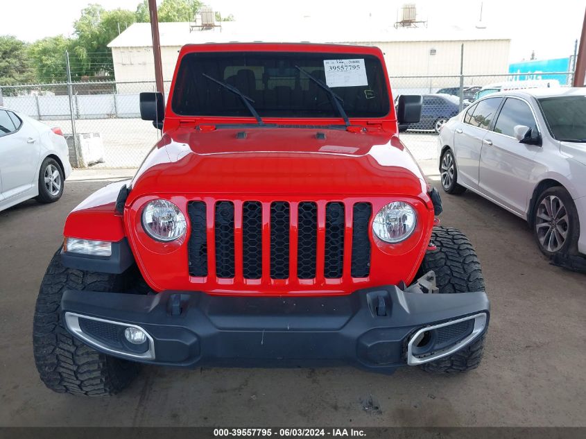 2020 Jeep Gladiator Sport S 4X4 VIN: 1C6HJTAG4LL212326 Lot: 39557795