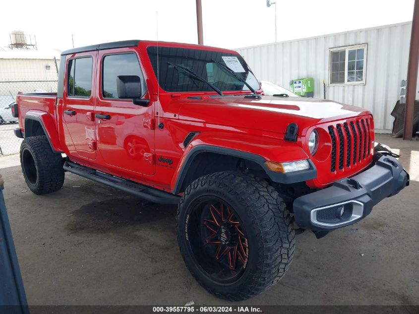 2020 Jeep Gladiator Sport S 4X4 VIN: 1C6HJTAG4LL212326 Lot: 39557795