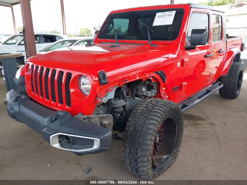 2020 Jeep Gladiator Sport S 4X4 VIN: 1C6HJTAG4LL212326 Lot: 39557795