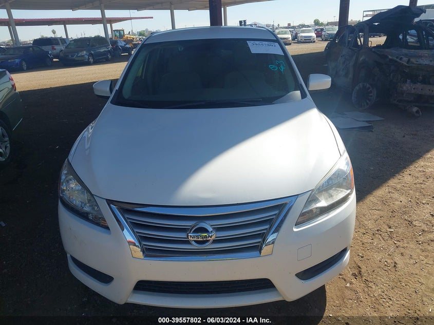 2014 Nissan Sentra S VIN: 3N1AB7AP7EL686330 Lot: 39557802