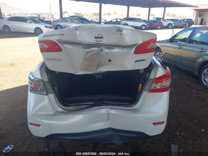 2014 Nissan Sentra S VIN: 3N1AB7AP7EL686330 Lot: 39557802