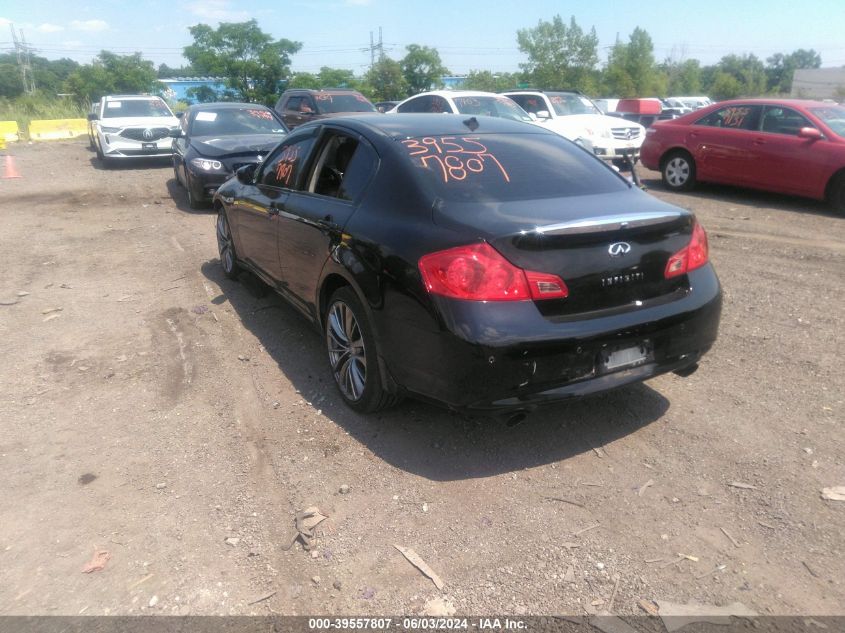 2013 Infiniti G37X VIN: JN1CV6AR0DM357145 Lot: 39557807