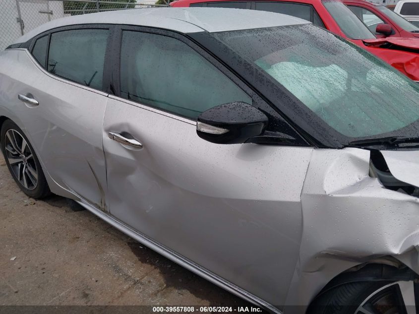 2020 Nissan Maxima Sv Xtronic Cvt VIN: 1N4AA6CV7LC378126 Lot: 39557808